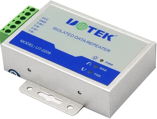 Vista 7 de UTEK UT-2209 RS-485 Repetidor fotoeléctrico de datos de aislamiento