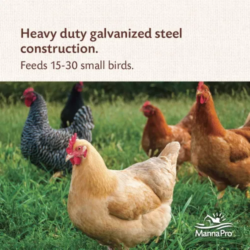 Vista 2 de Alimentador colgante para aves Harris Farms , Metal