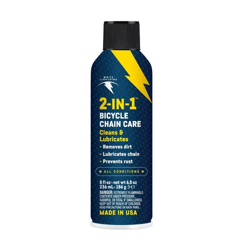 Vista 7 de White Lightning Lubricante y desengrasante para bicicleta 2 en 1 4 fl oz
