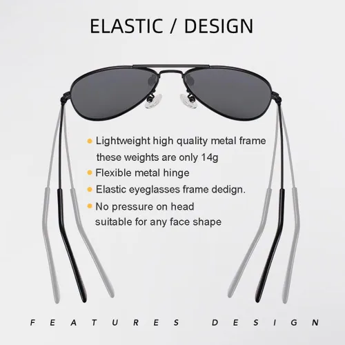 Vista 6 de Gafas de sol polarizadas para niños y niñas de 2 a 9 años, 100% protección UV