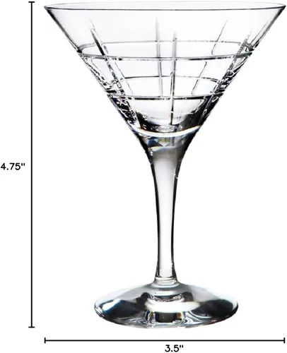 Vista 6 de Orrefors Par de vasos Street Martini