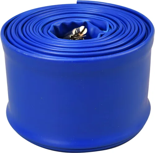 Vista 2 de Blue Devil - Manguera de retrolavado de 25 pies para piscina con abrazadera de manguera, 2 pulgadas de ancho x 25 pies de largo