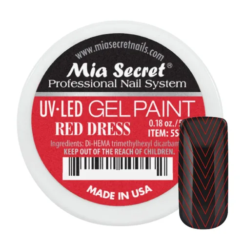 Vista 11 de Mia Secret Sistema de uñas profesional UV/LED Gel Paint - 0.18 oz (albaricoque)