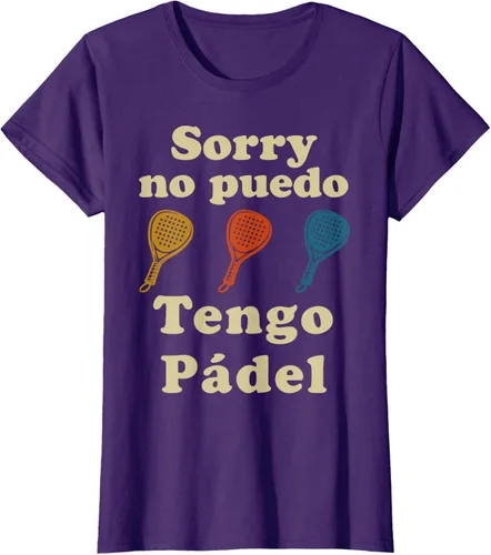Vista 13 de Funny I Have Padel Player Sport en Español Camiseta Hombre