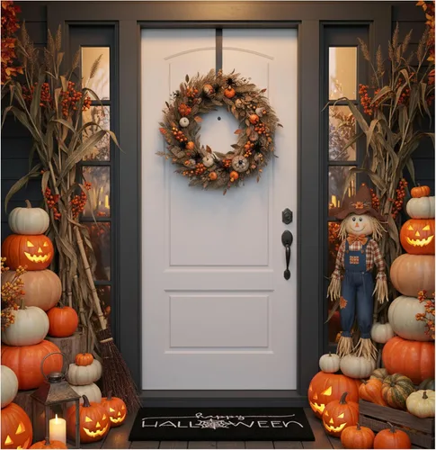 Vista 5 de Calloway Mills Felpudo Happy Halloween