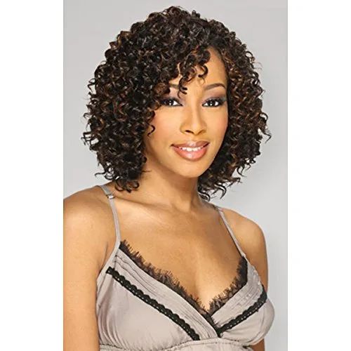 Vista 2 de Q WATER DEEP - 5 extensiones de cabello humano MilkyWay Que MasterMix #1, color negro azabache
