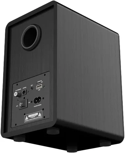 Vista 4 de Majority Altavoces de estantería con Bluetooth Juego de altavoces de monitor de estudio Conferencias de estudio para PC y tocadiscos 2.0