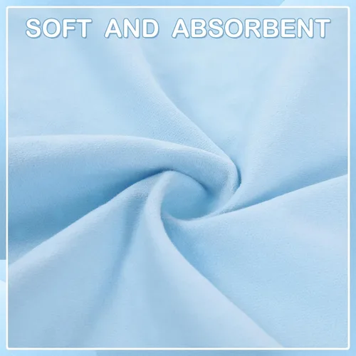 Vista 3 de Soulchen Paquete de 6 toallas de yoga caliente a granel con punto de agarre antideslizante de 72 x 24 pulgadas, tapete de yoga de microfibra suave