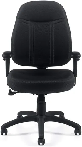 Vista 7 de GOF Silla de escritorio de oficina de tela ergonómica, asiento de trabajo y tareas para conferencias, administración, uso de oficina en casa, diseño