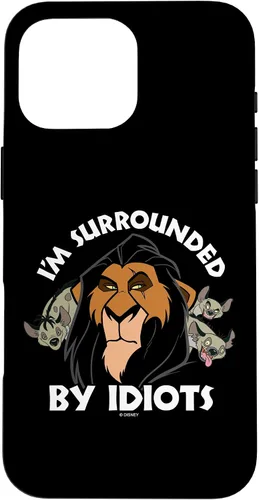 Vista 19 de Funda para iPhone 16 Disney The Lion King Scar I'm Surrounded By Idiots