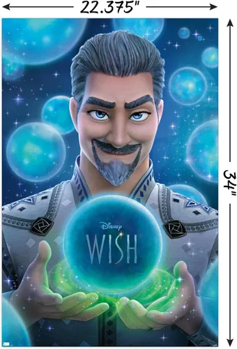 Vista 3 de Trends International Disney Wish - Póster de pared de una hoja King Magnifico