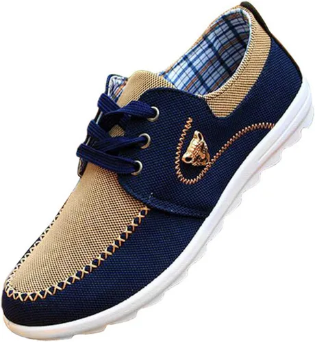 Vista 2 de Tenis cómodos para hombre, informales Negro