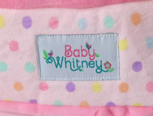 Vista 4 de Cama para muñecas de bebé de lunares pastel de 15 pulgadas Moisés y portabebés para muñecas