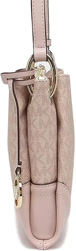 Vista 2 de Michael Kors Nicole - Bolso cruzado con triple compartimento, Gris (Pearl Grey)