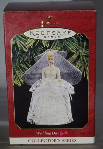 Vista 2 de QXI6812 Hallmark - Adorno de recuerdo de 1997 para boda, día 4