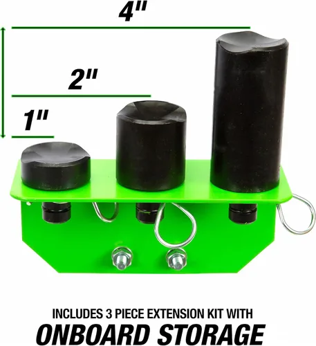 Vista 5 de OEMTOOLS 24851 Gato hidráulico de aire/hidráulico de 22 toneladas, gato de piso resistente, rango de elevación de 8-3/4" a 17-11/16", diseño