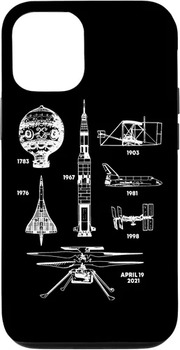 Vista 25 de iPhone 11 Ingenuity Mars Helicóptero Histórico Primera Evolución De Vuelo Caso