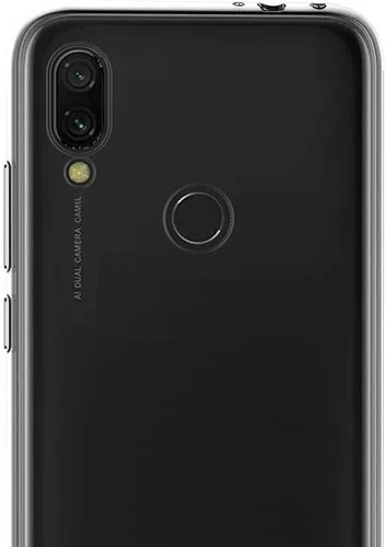 Vista 5 de MaiJin Funda para Xiaomi Redmi 7 (6.26 pulgadas) Soft TPU Gel Bumper Transparente Cubierta Trasera