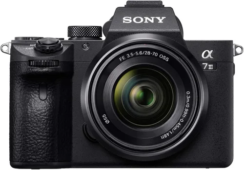 Vista 2 de Sony Paquete de cámara sin espejo de marco completo Alpha a7 III