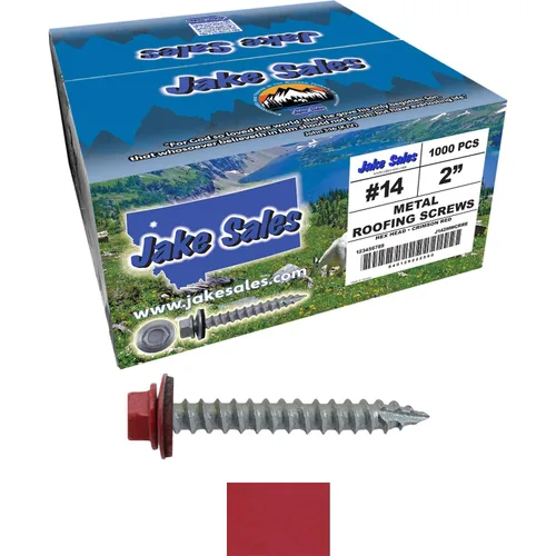 Vista 213 de TORNILLOS PARA TECHOS DE METAL #14: (250) Tornillos x 1" ABC GRIS Tornillo para techo de chapa metálica con cabeza hexagonal y arandela.