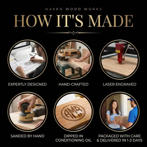 Vista 3 de Posavasos personalizados para regalos de boda, o juegos de posavasos de madera personalizados Opciones de juego de posavasos personalizados