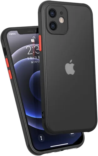 Vista 12 de Funda de silicona líquida compatible con iPhone 12 Mini de 5.4 pulgadas, antiarañazos y huellas dactilares, forro de microfibra a prueba de golpes