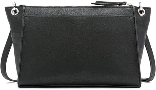Vista 3 de Calvin Klein Mochila Millie Novelty para mujer, Negro/Plateado, Tamaño único