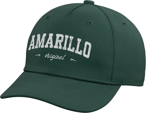 Vista 6 de Amarillo Texas Sport Souvenir Gorra de béisbol ajustable