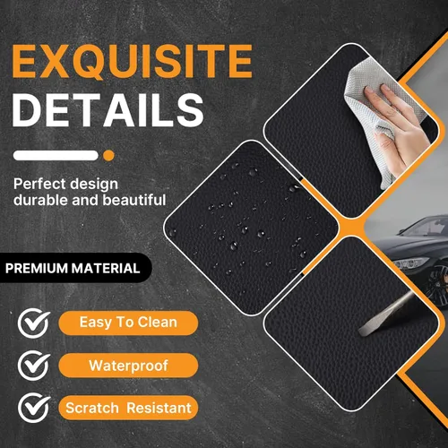 Vista 3 de Fundas protectoras de asiento de automóvil de lujo de 2 asientos para Volvo XC40 2019-2025, diseño de bolsa de almacenamiento trasera, almohada