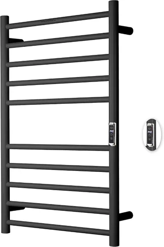 Vista 11 de Toalleros térmicos para baño, calentadores eléctricos de pared con temporizador y control de temperatura, calentador para baño, cepillado