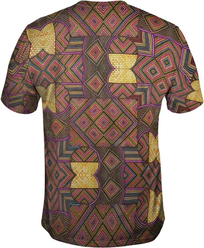 Vista 2 de Yizzam - Eugene Andolsek - Just Folk African Cloth - Camiseta para hombre