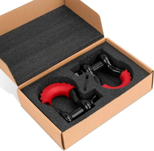 Vista 8 de Grilletes de 3/4" (2 piezas) LIBERRWAY, 57,000 libras de resistencia, con tornillo de 7/8", grillete de anillo D robusto para todoterreno, anillo D
