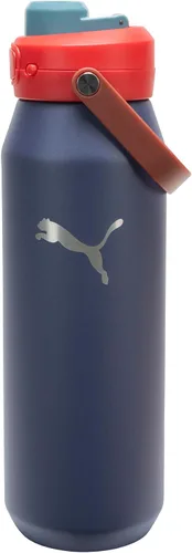 Vista 15 de PUMA Botella de agua de acero inoxidable aislada de 32 onzas unisex para adultos con asa de transporte