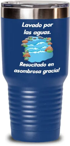 Vista 9 de Regalos católica cristianas vaso en espanol con versículos de la biblia para padres aguas