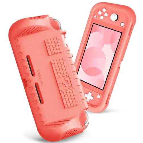 Vista 11 de Fintie Kids Case for Nintendo Switch Lite 2019 with Game Card Slots - [Ultralight] Shockproof Protective Cover with Ergonomic Grip, Kids Friendly