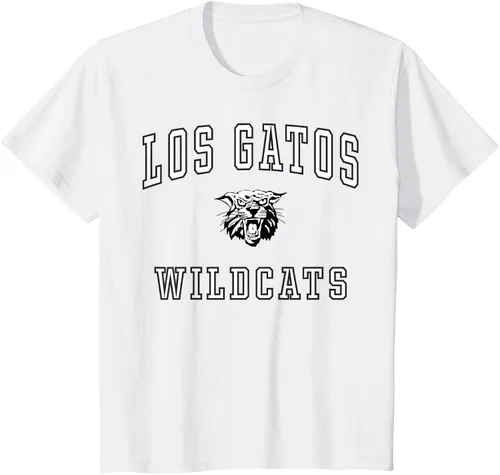 Vista 29 de Camiseta de Los Gatos de la escuela secundaria de Wildcats C1