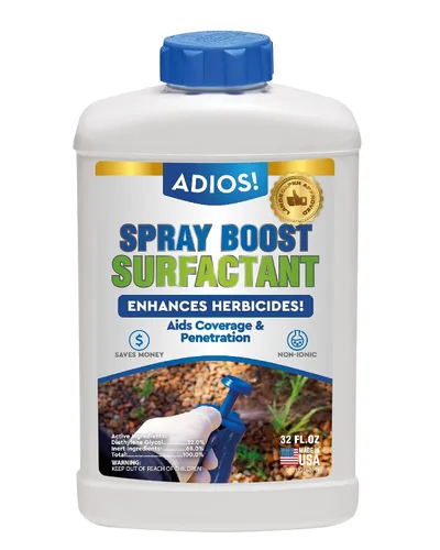 Vista 9 de Adios! Spray Boost Surfactant para herbicidas – Hace 25 galones para rociar malezas y césped – Ayuda a usar menos producto y mejorar el rendimiento