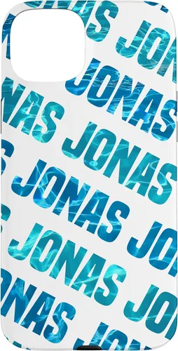 Vista 9 de Funda personalizada para iPhone 16 Jonas para teléfono, color azul y verde azulado