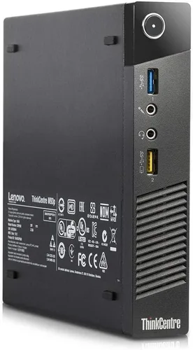 Vista 5 de Lenovo ThinkCentre M93P Computadora de Escritorio Empresarial con Factor de Forma Tiny, Procesador Intel Dual-Core i5-4570T de hasta 3.60 GHz, 8 GB