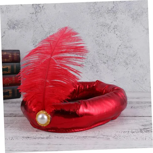 Vista 8 de LIFKOME Turbante Arabe para hombre, conjunto de Natividad para niños, sombrero de rey para niño, sombrero de rey sultán, decoración para cosplay