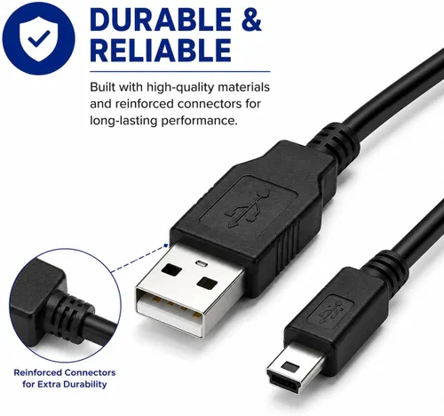 Vista 4 de Master Cables Cable de alimentación de repuesto para LeapPad 3, Leapfrog Kids Tablet, LeapPad Platinum, LeapReader, Leapfrog LeapReader Pen, LeapPad