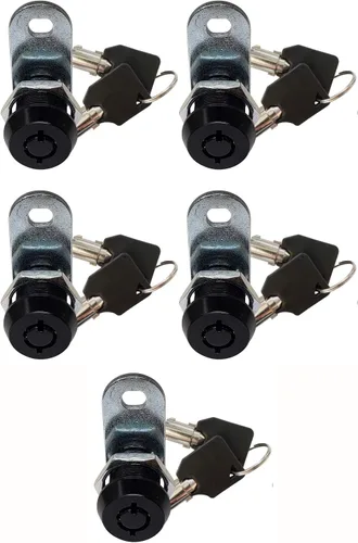 Vista 11 de Cerradura de leva tubular con llaves extraíbles.
