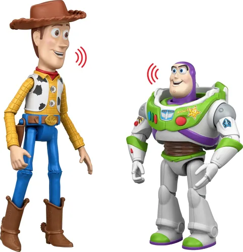 Vista 6 de Mattel Disney y Pixar Toy Story 5 Interactables Woody & Buzz Lightyear