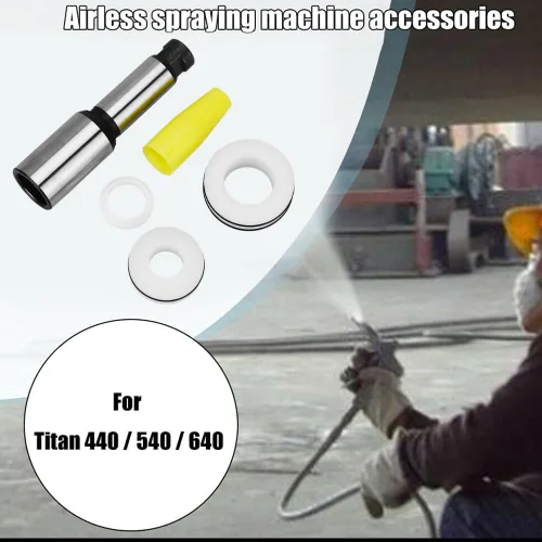 Vista 5 de Kit de reparación forpistonpumpPistonrod704586 704551Airless Spray pump440 540 640