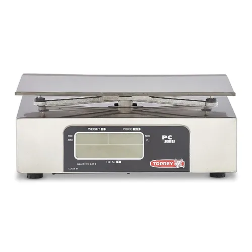 Vista 4 de Torrey Báscula Electrónica De Precio, Acero inoxidable, 1
