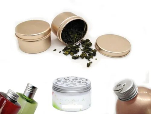 Vista 9 de Othmro 12 latas redondas de metal de 1.4 onzas, latas de aluminio, envases recargables de 1.4 fl oz, latas de lata con tapa de tornillo