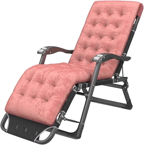 Vista 8 de Home Leisure Folding Chair with Removable Mat and Armrest, Multi-Position Adjustment Reclining Chair for Outdoor Garden Purple