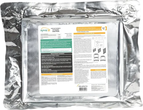 Vista 9 de Mann Lake Apivar 2.0 Varroa - Tiras de tratamiento de ácaros, control Varroa para primavera y otoño, longitudes de tira adaptables para múltiples