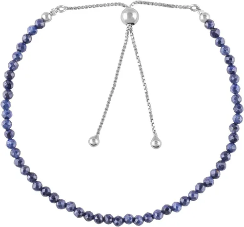 Vista 17 de OdrillionGems Pulsera de bolo de plata de ley 925 con cuentas redondas facetadas, hecha a mano, minimalista, cristales curativos, deslizante