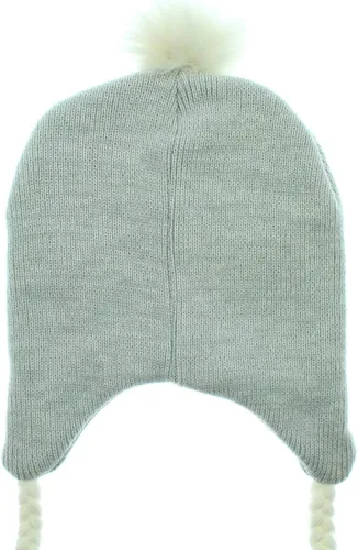Vista 5 de Gorro de Harry Potter con diseño de búho color gris